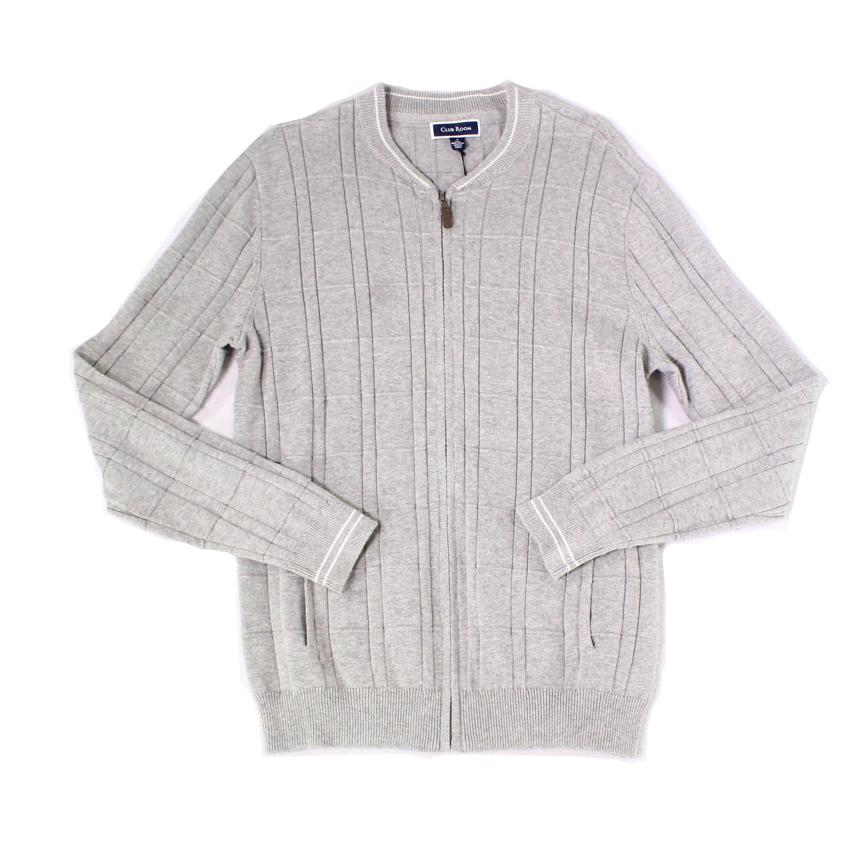mens ribbed mock turtleneck