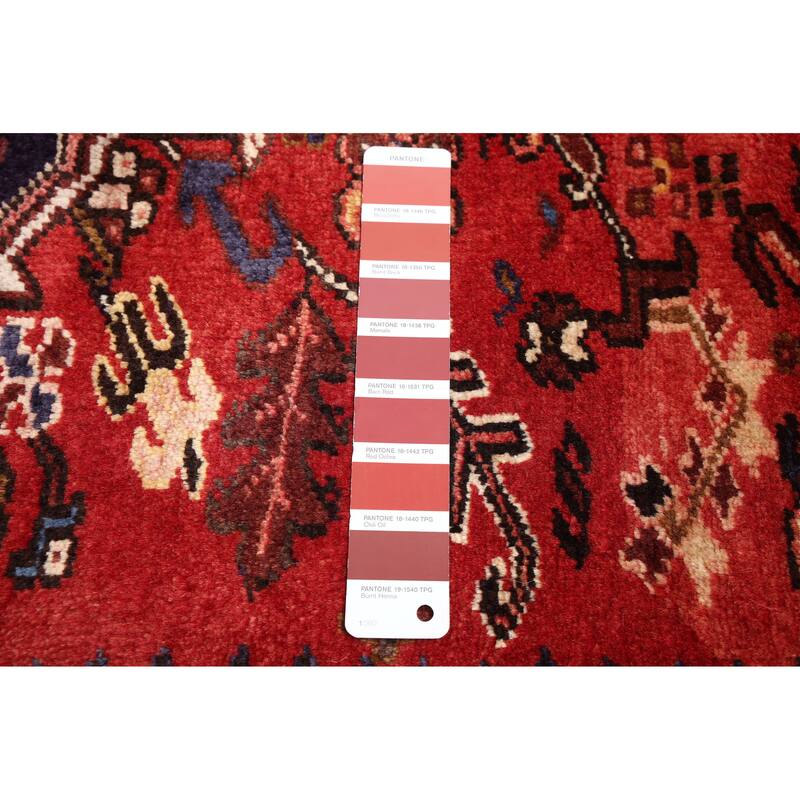 ECARPETGALLERY Hand-knotted Sarabi Light Red Wool Rug - 6'11 x 10'6