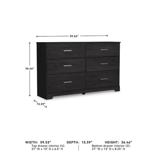 Signature Design by Ashley Belachime Gray Dresser - Bed Bath & Beyond ...