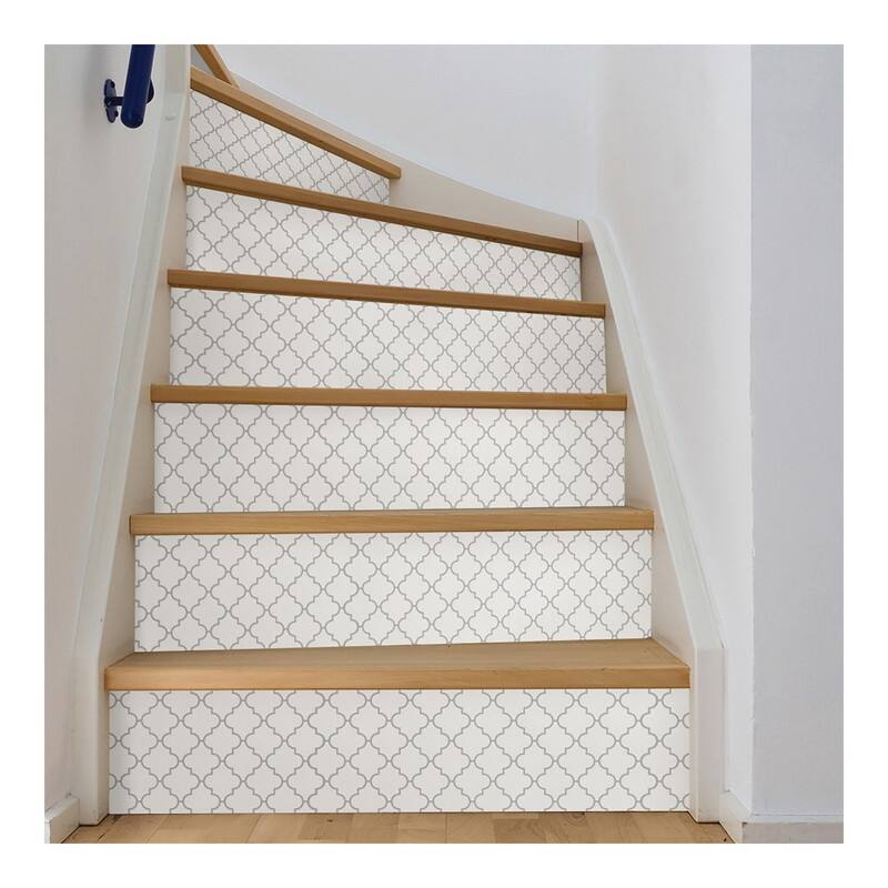 InHome Quatrefoil Peel & Stick Backsplash Tiles