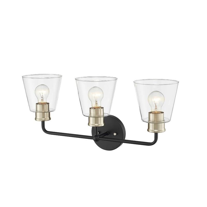 Millennium Lighting Cameron 2 Light Vanity Light with Clear Glass Shades