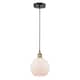 Option Matte White / Black Antique Brass