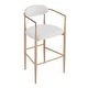 preview thumbnail 39 of 56, Christopher Knight Home Elmore Fabric and Iron 30 Inch Barstools (Set of 2)