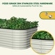 preview thumbnail 18 of 39, VEIKOUS 24''H Galvanized Raised Garden Bed, Durable Outdoor Planter Box with Rust-Resistant Steel