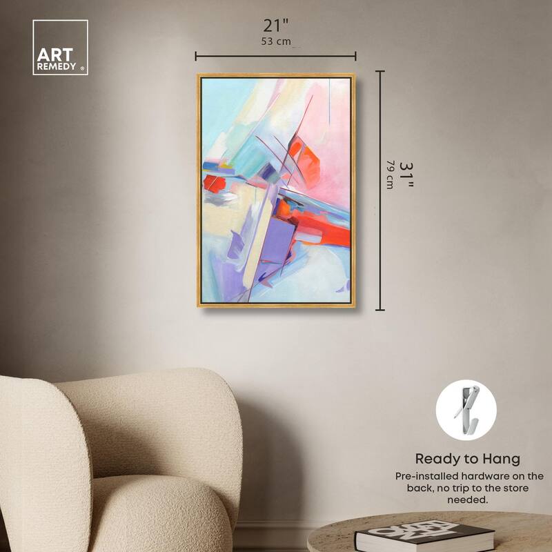 Give Joy II Canvas by Art Remedy