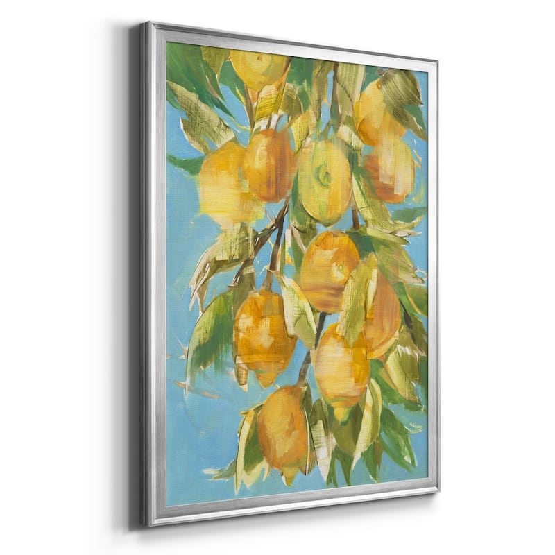 LOVELY LEMON Premium Framed Canvas - Ready to Hang