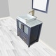 preview thumbnail 9 of 39, Vanity Art 30-inch Single Sink Bathroom Vanity Set With Engineered Marble Top and Free Mirror - 30 x 18.5 x 36 Inches