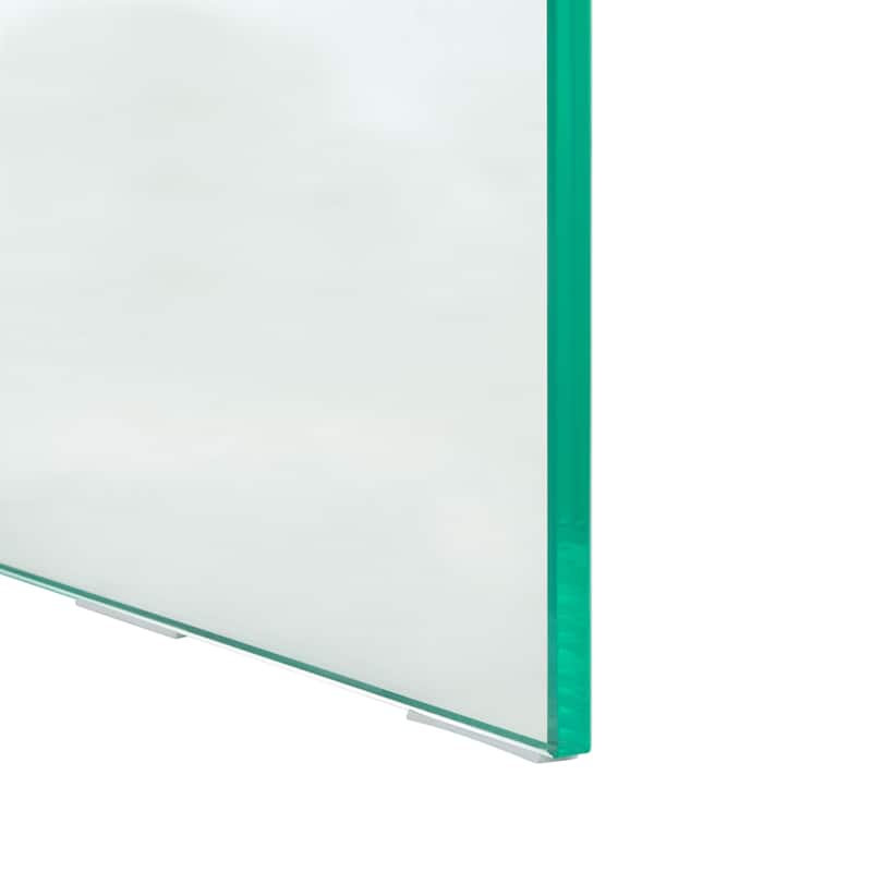 SAFAVIEH Kayley Modern Glass Coffee Table - 43.3" x 23.6" x 16.5"