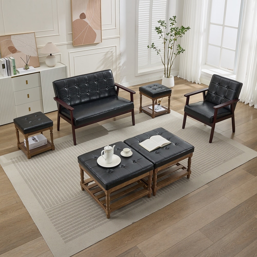 4 Set Coffee Table Versatile Sofa Side Table