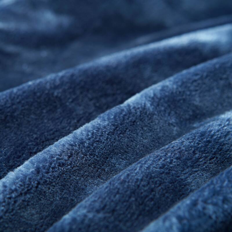 Clara Clark Ultra Plush Thick Reversible Microfiber Heavy Blanket - Raschel Imitation Mink Blanket