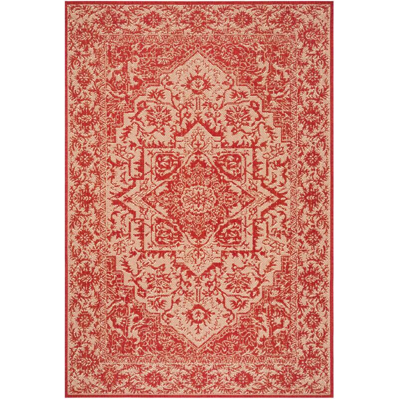 SAFAVIEH Linden Rick Indoor/ Outdoor Patio Backyard Rug