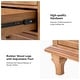 preview thumbnail 44 of 49, Muriel Farmhouse 3 Drawers End Table with Built-In Outlets nad Pull-out Shelf Set of 2 by HULALA HOME