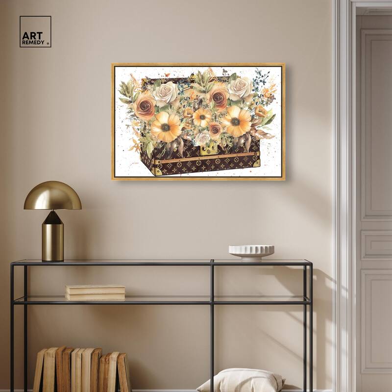 Doll Memories - Golden Memories Canvas by Art Remedy