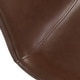 preview thumbnail 44 of 103, LUE BONA Modern Industrial Counter Stools Faux Leather Upholstered Counter Height Bar tools with Back