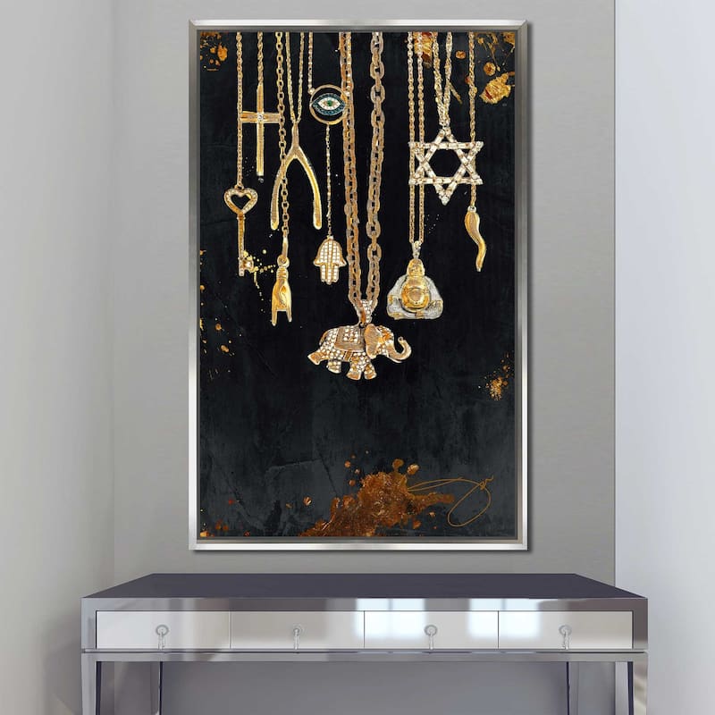 "Faith And Luck 2" by Jodi Print on Floating Canvas