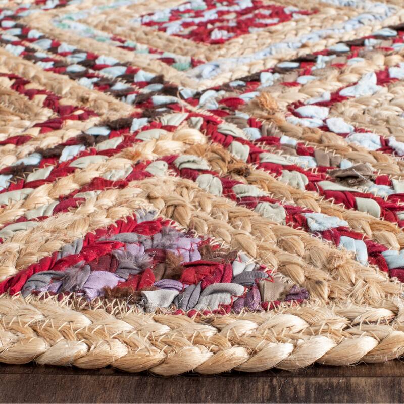 SAFAVIEH Cape Cod Elfie Handmade Jute Area Rug