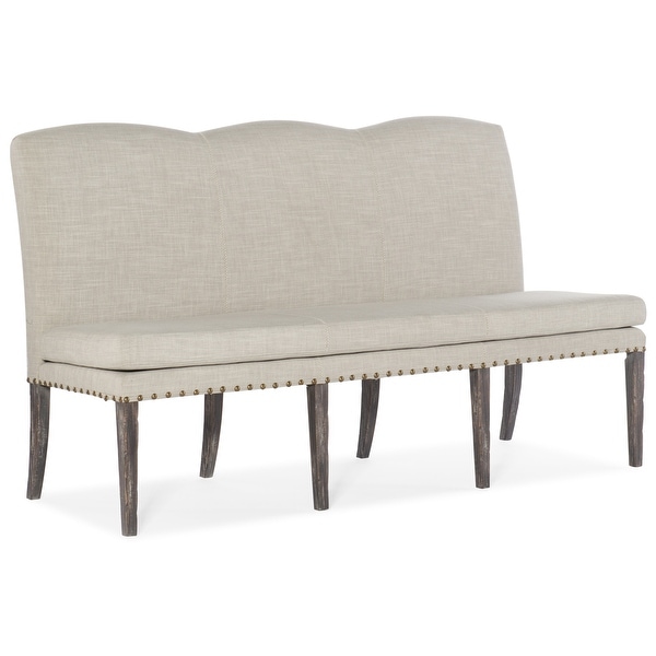 Hooker Furniture 5751-75315 68-1/2" Wide Hardwood Framed Upholstered Bench from the Beaumont Collection