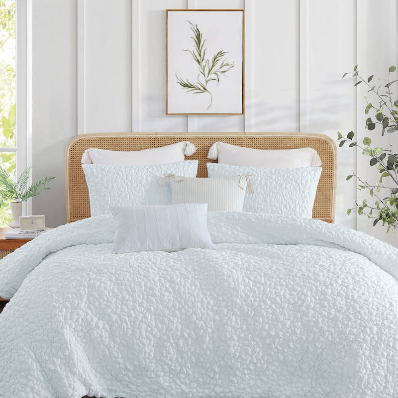 Peri Home Floral Bubble Comforter Set