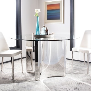 SAFAVIEH Couture Aiza Gold Brushed Dining Table