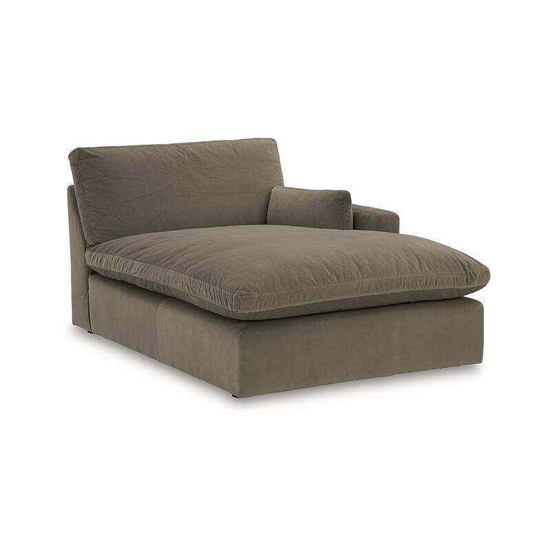 Signature Design by Ashley Sophie Brown 5-Piece Sectional with Chaise - 167"W x 87"D x 36"H