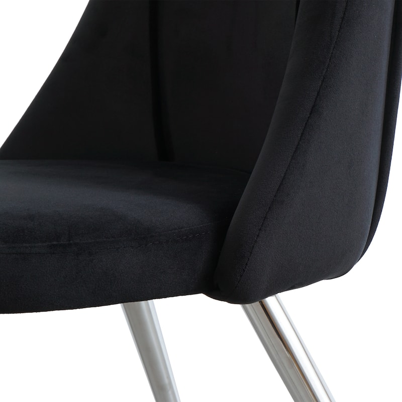 dressing chair student desk chair gold metal legs(set of 4)