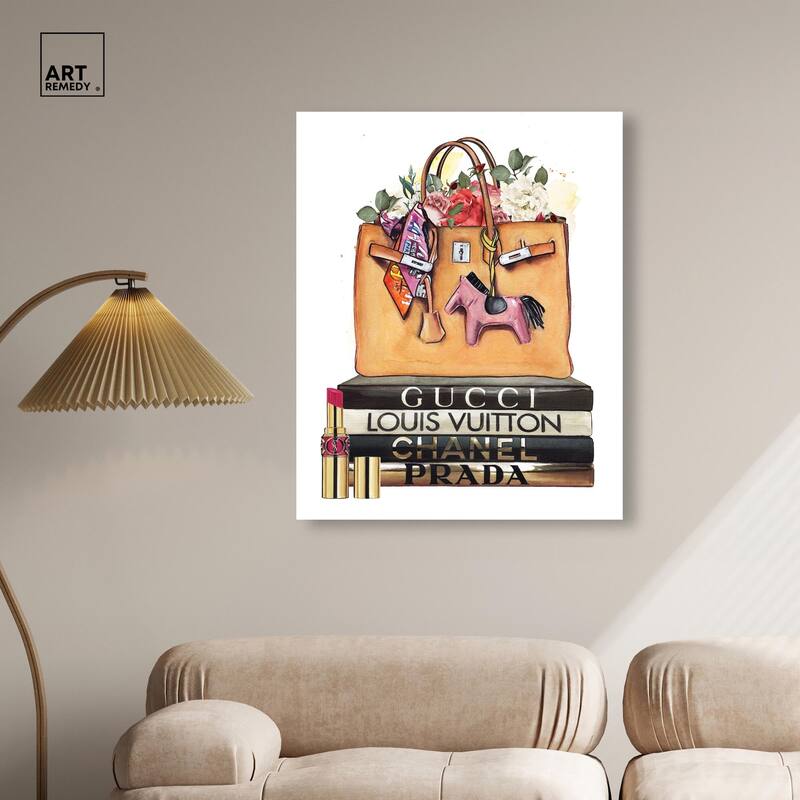 Doll Memories - More than books Canvas by Art Remedy, Gallery Wrapped