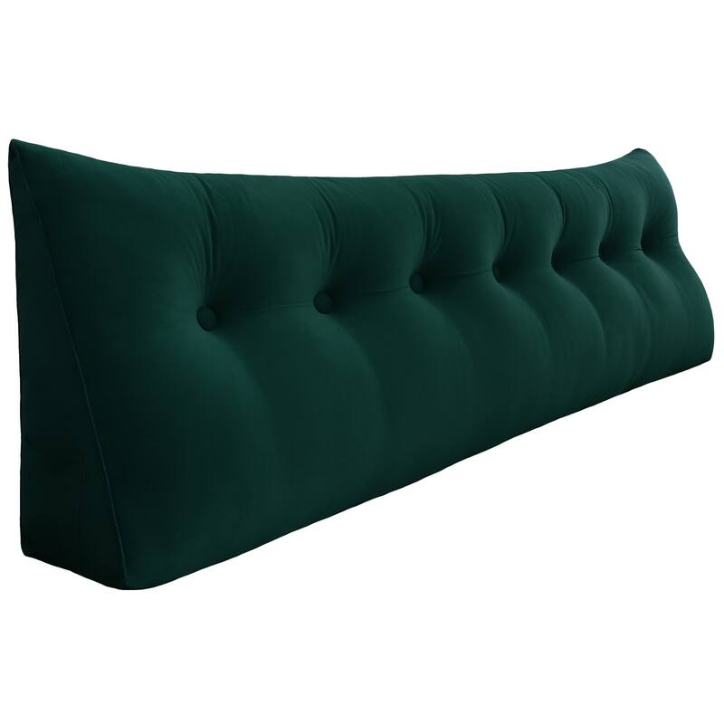 WOWMAX Bed Rest Wedge Bolster Reading Pillow Daybed Dorm Headboard