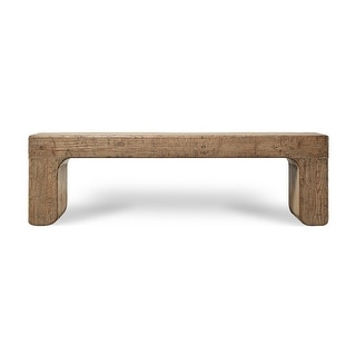 Approx. 60 Inches Long 16 Inches Deep Elba Bench Weathered Gray - Bed ...