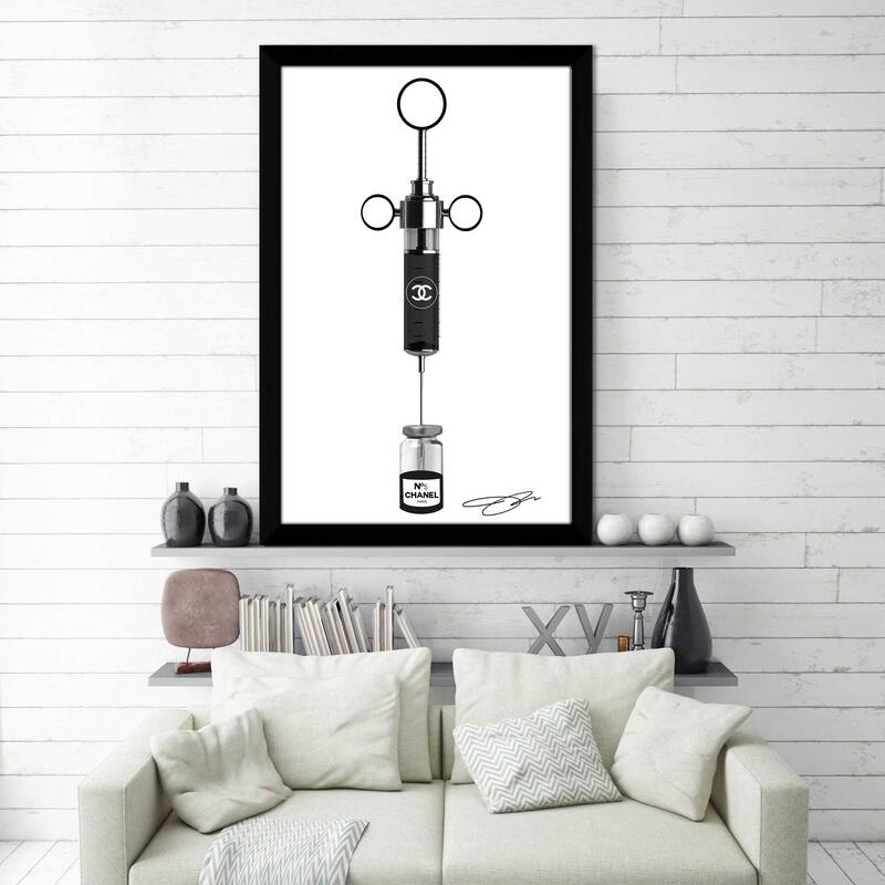 "Shot Of Chanel" by Jodi Print on Acrylic