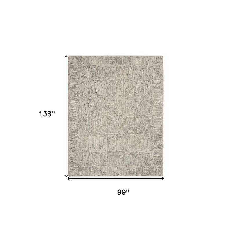 Power Loomed Geometric Modern Soft Area Rug - 138' X '99' X '0.5