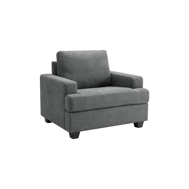 Thomas Grey Upholstered Modern Multi Piece Living Room Set