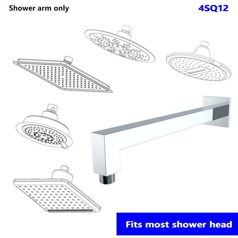 Topcraft Stainless Steel Wall Mounted Shower Arm