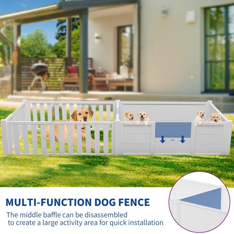 Moasis Plastic Pet Kennel Delivery Room w/ Door