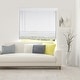 preview thumbnail 1 of 3, Arlo Blinds White Cordless Faux Wood Blind with Royal Valance