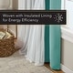 preview thumbnail 76 of 108, ATI Home Catarina Layered Curtain Panel Pair with grommet top