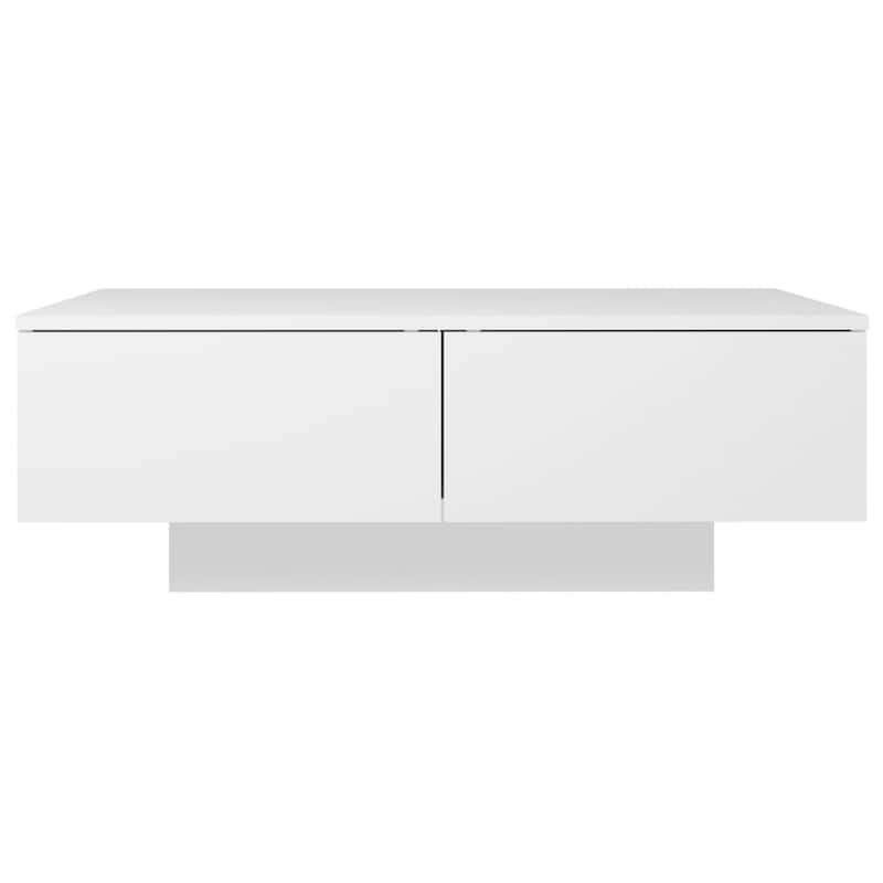 vidaXL Coffee Table Accent Side End Sofa Table for Living Room Engineered Wood - 35.4" x 23.6" x 12.2"