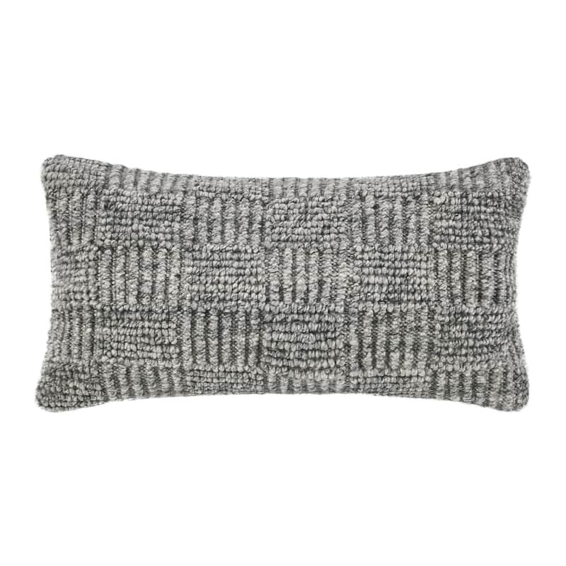 Villa by Classic Home Shades 14"x26" Recycled Fabric Throw Pillow