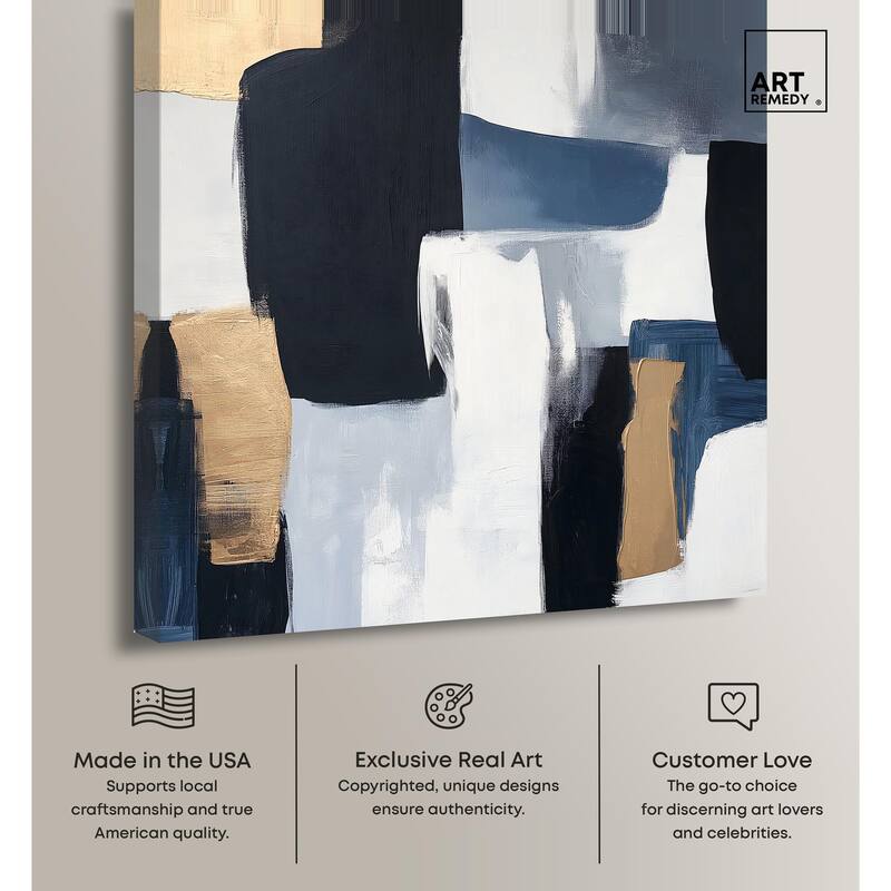 Assembled Color Pallete II Canvas by Art Remedy, Gallery Wrapped