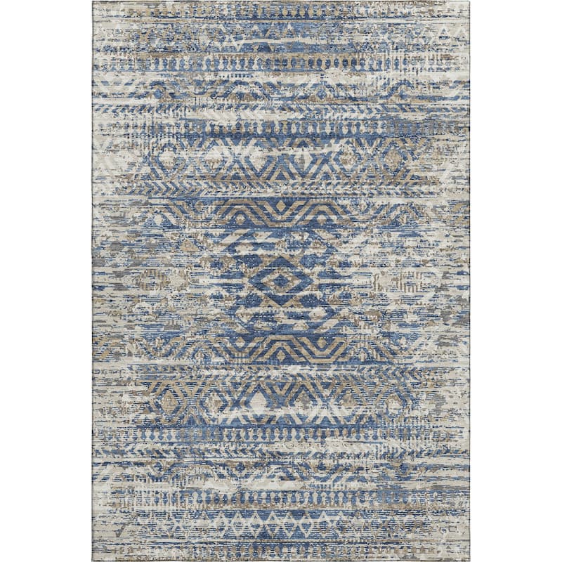 Premium Washable Super Soft Modern Global Mayfield Rug