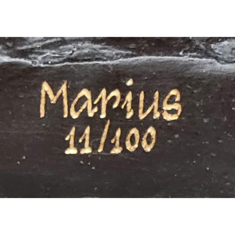 Bronze Tiger Sculpture – Fierce Wildlife Statue Numbered Art