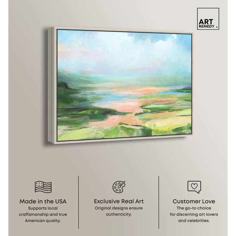 Enjoy the Nature Canvas by Art Remedy