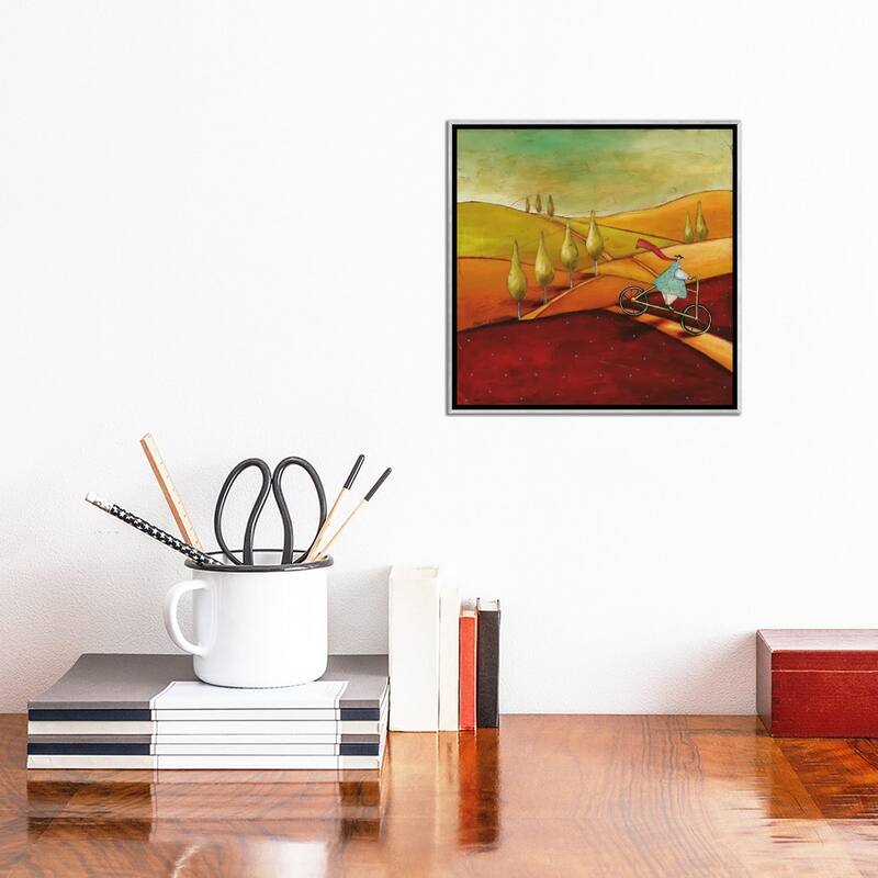 iCanvas "Feel Good I" by Stacy Dynan Framed