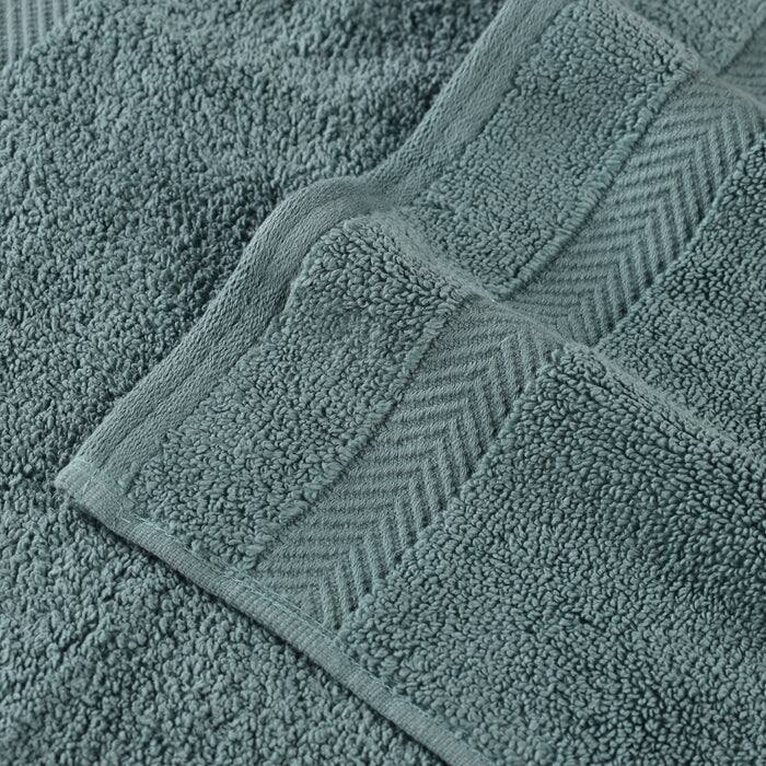 Superior Zero Twist Cotton Soft Absorbent Face Towel Washcloth Set of 12