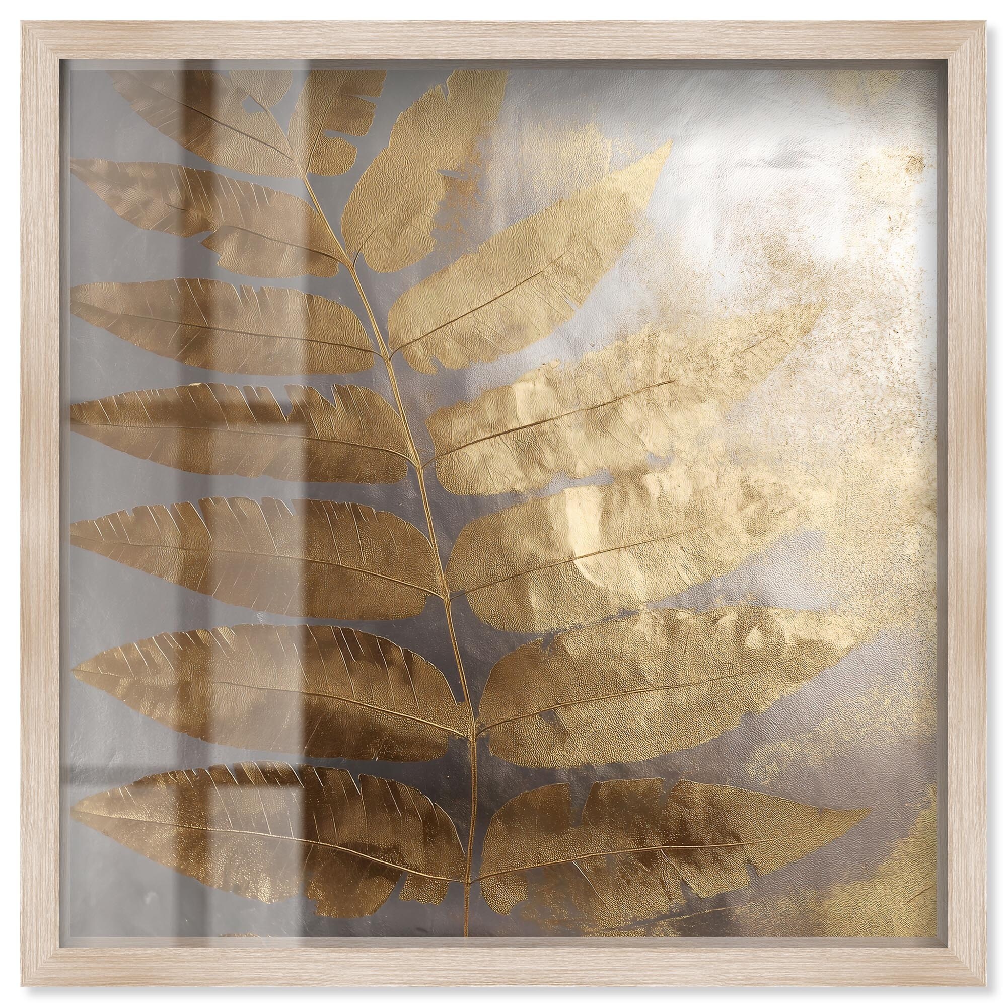 Golden Canopy (II) Shadowbox by Art Remedy