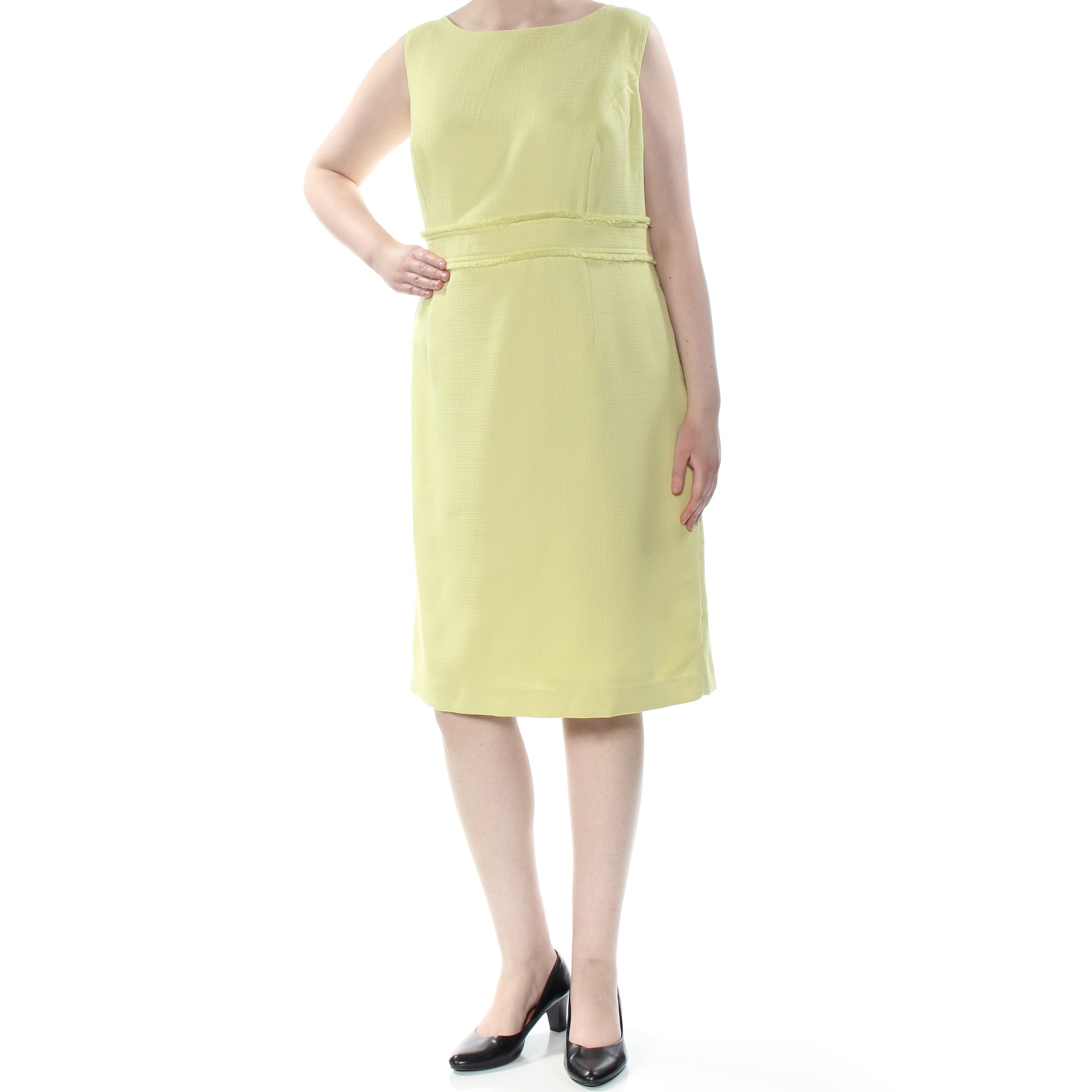 kasper yellow dress