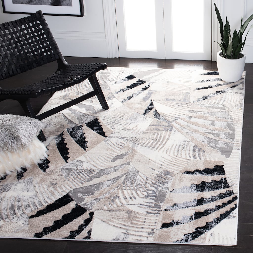 SAFAVIEH Lagoon Eskarne Abstract Distressed Rug