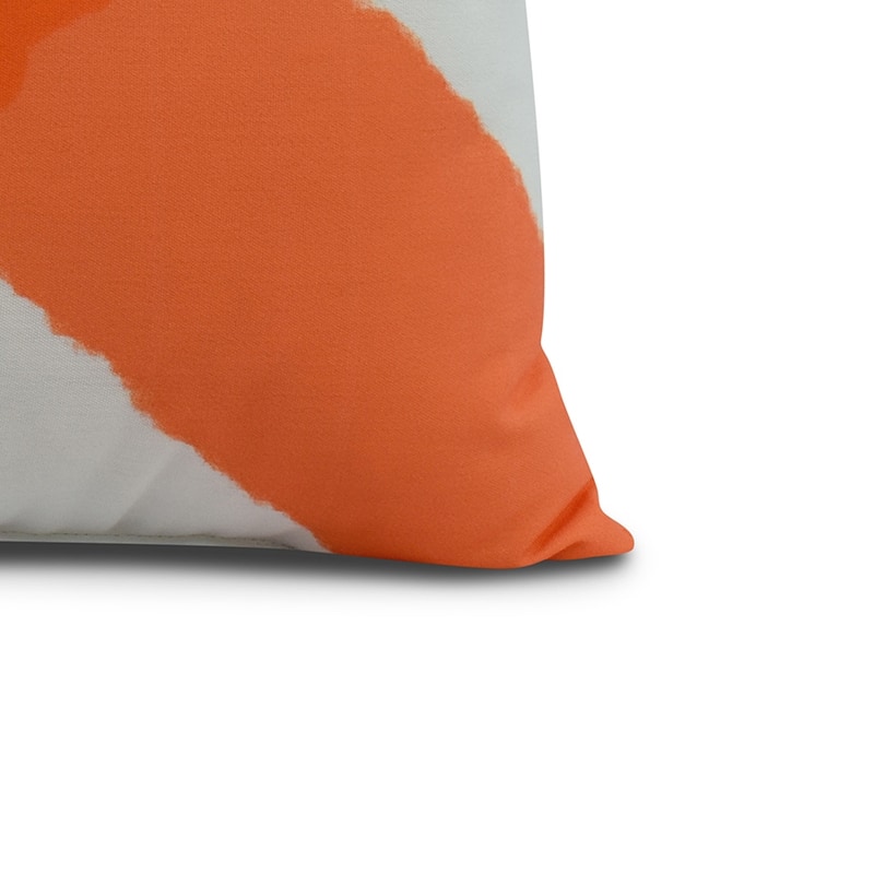 18 x 18 Inch X Marks the Spot Geometric Print Outdoor Pillow