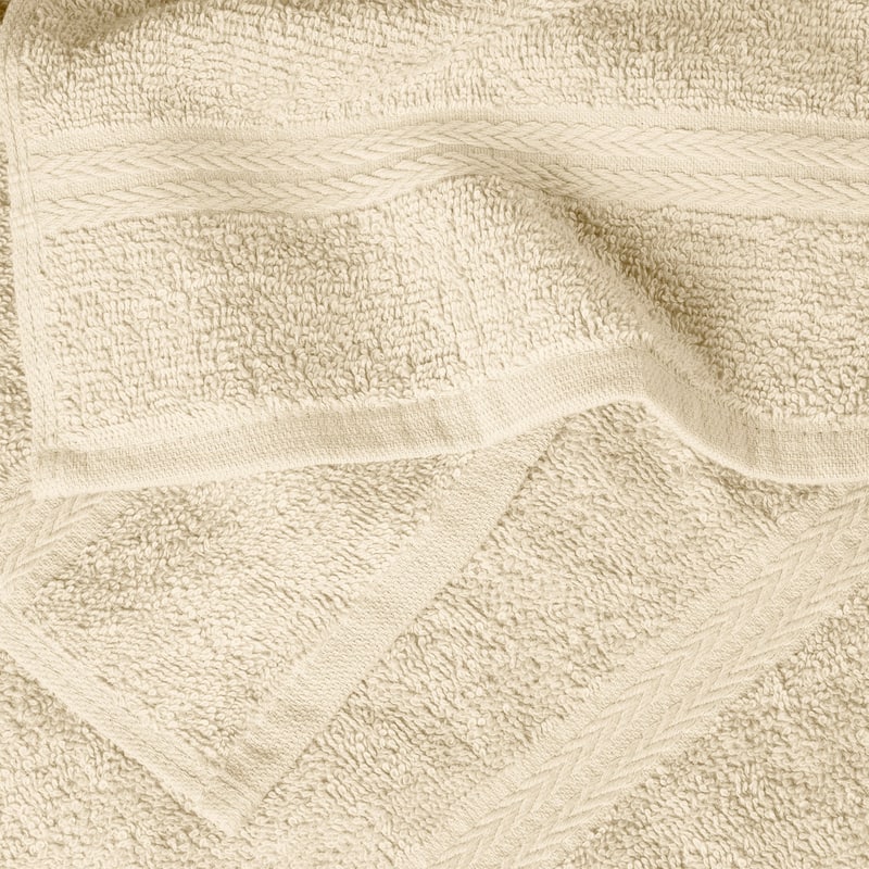 Superior Miami 100% Cotton 6-Piece Towel Set - Lightweight & Quick Drying