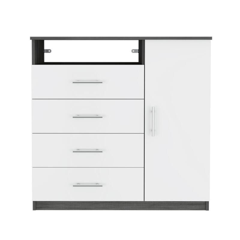 FM Furniture Carolina Dresser with 4 Drawers