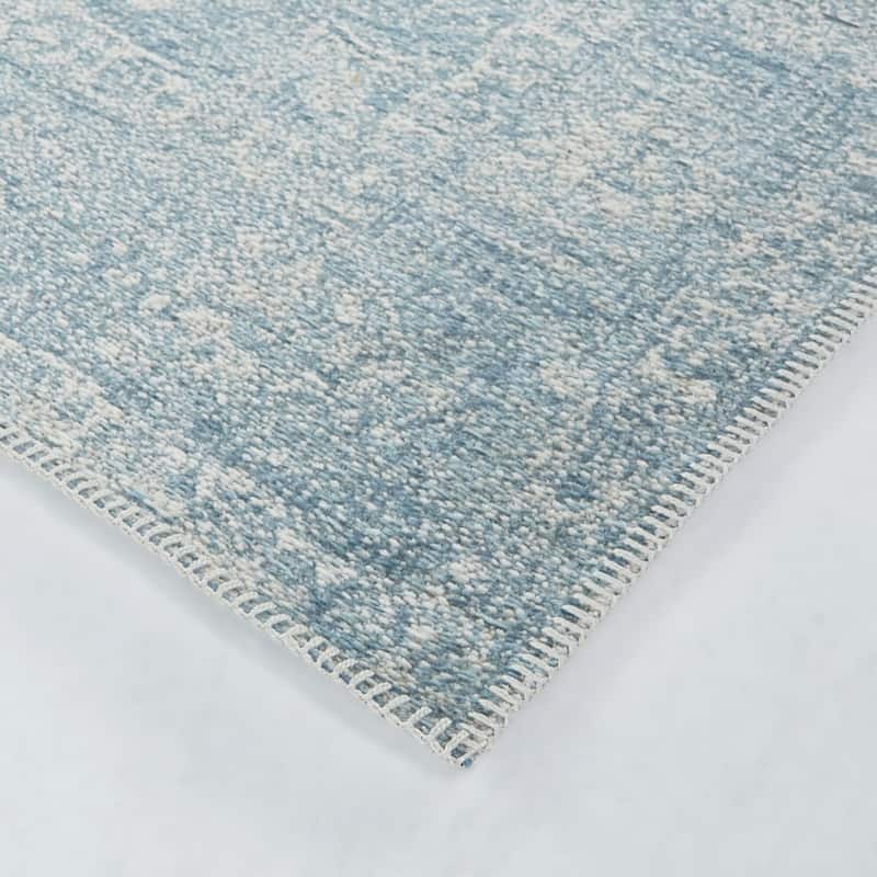 Crozier Oriental Medallion Indoor/Outdoor Area Rug